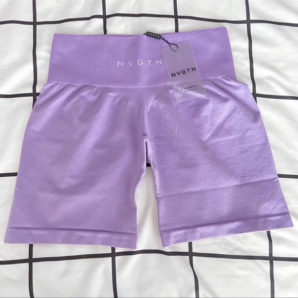 Nvgtn lilac pro shorts - Picture 2 of 6
